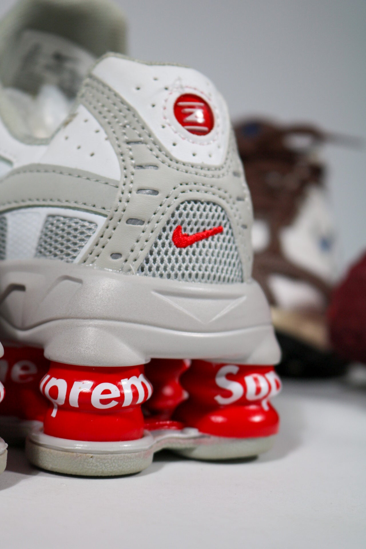 NIKE X SUPREME SHOX RIDE 2 SP ‘WHITE'