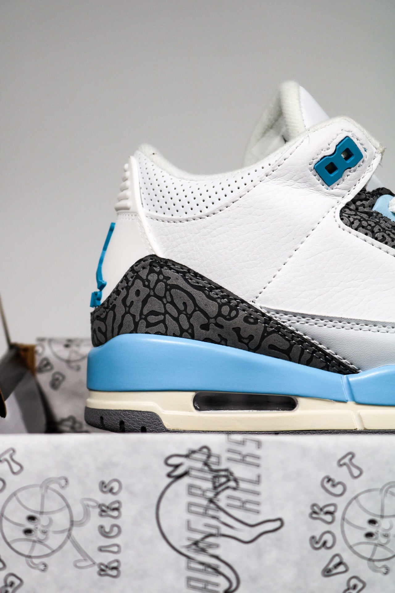JORDAN 3 UNC