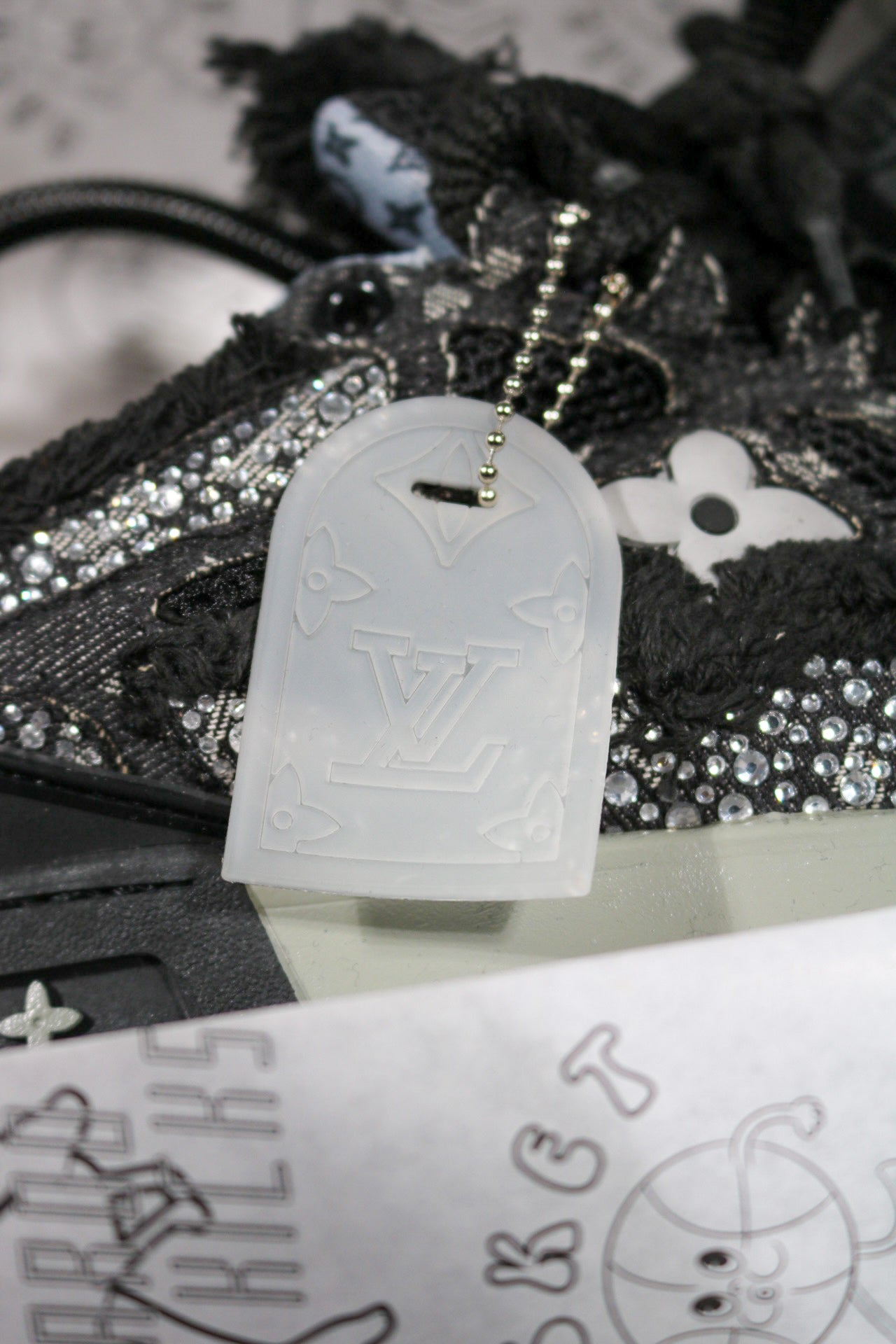LOUIS VUITTON SKATE SWAROVSKI