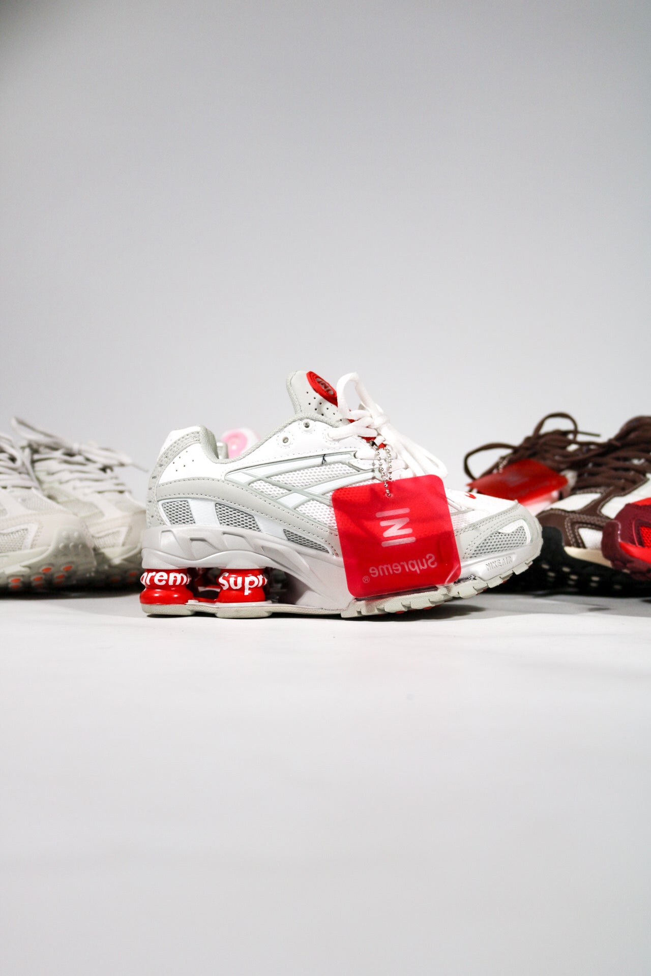 NIKE X SUPREME SHOX RIDE 2 SP ‘WHITE'