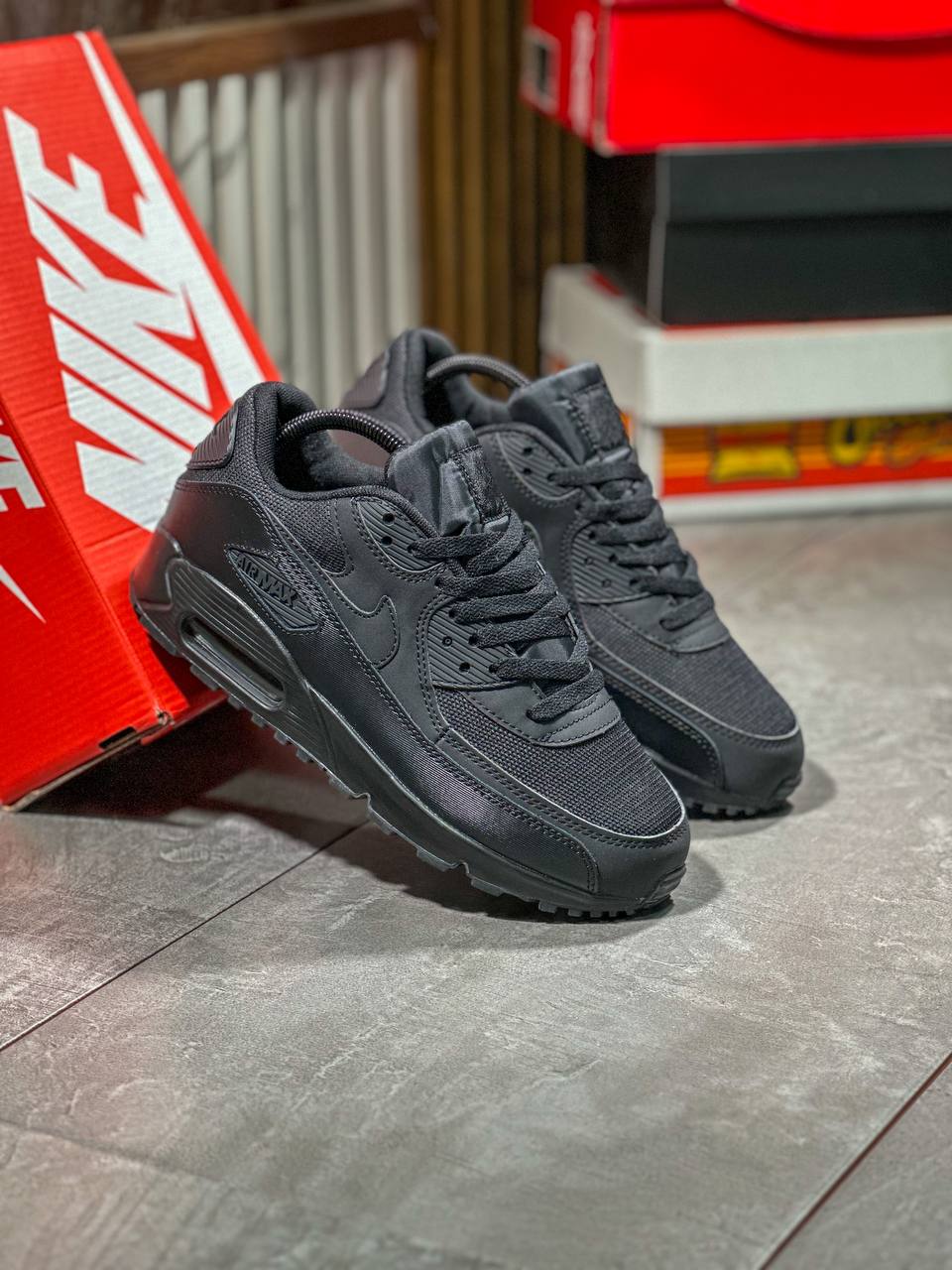 AIR MAX 90 TOTAL BLACK